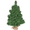 Holiday Season Decor Artificial PVC Christmas Tree-2 ft - Color: Green - Size: 2 ft