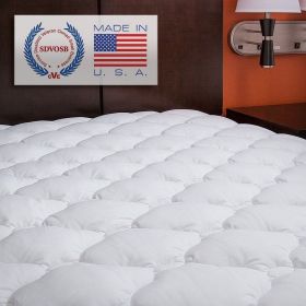 King size Extra Plush Mattress Pad - Hypo-allergenic