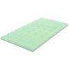 3 Inch Comfortable Mattress Topper Cooling Air Foam-Queen Size - Size: Queen Size