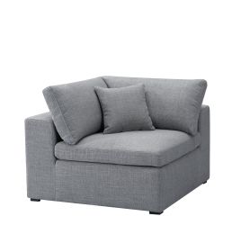 InÃ¨s Sofa - Corner Module - Grey Fabric