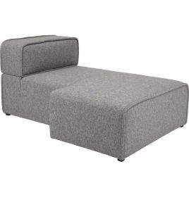 Modern Right Sectional Chaise - BjÃ¶rn - Pebble