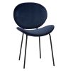 Ormer Dining Chair - Navy Velvet