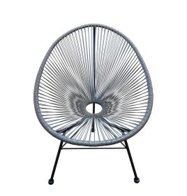 Acapulco Indoor/Outdoor Chair (Color: navy)