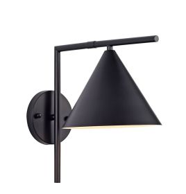 Reino Wall Lamp (Wall Lamp: Black)